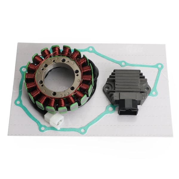 Magneto Stator, Spændingsregulator, Pakningssamling, Kompatibel med Motorcykel VT750 C C2 Shadow ACE 01-03, NV 400 2001-2008