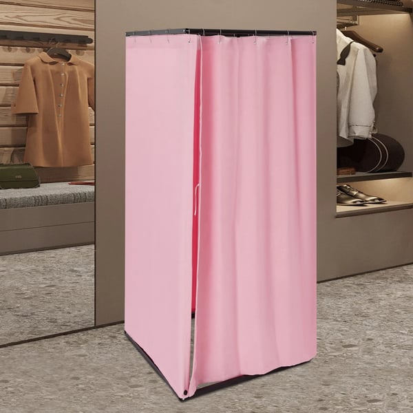 Omklädningsrum, Bärbar Design, Enkel Montering, Rosa