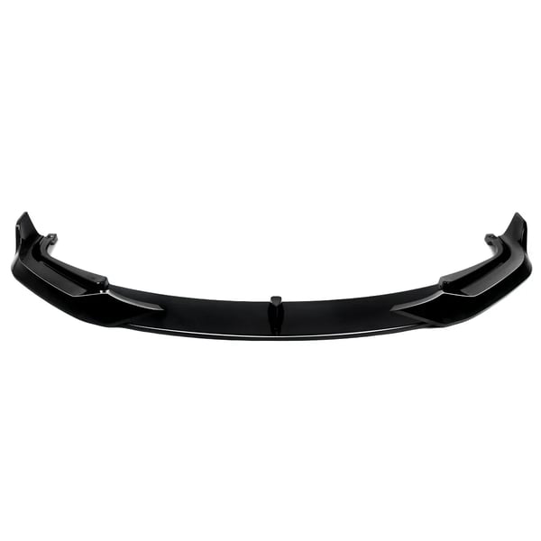 Front Bumper Splitter Lip, Skræddersyet Design, Letvægts Konstruktion,Glansende Sort