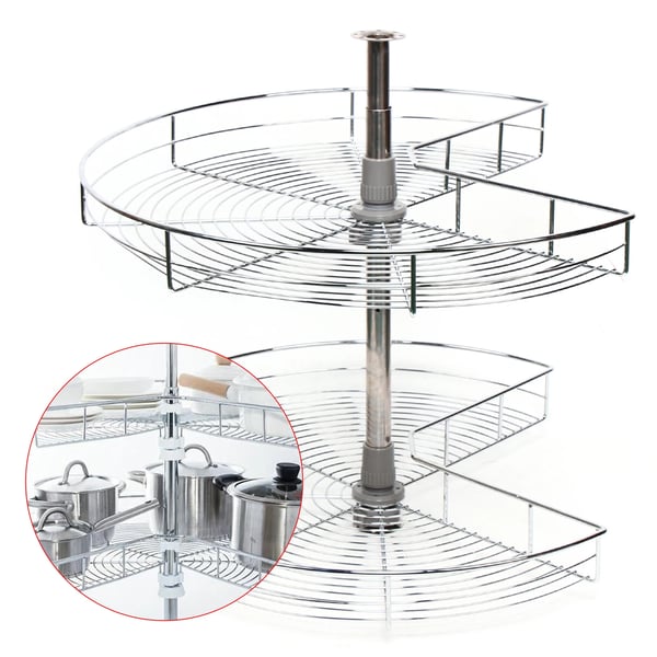 Hjørneorganisator, 270° roterende, dobbeltlagsdesign