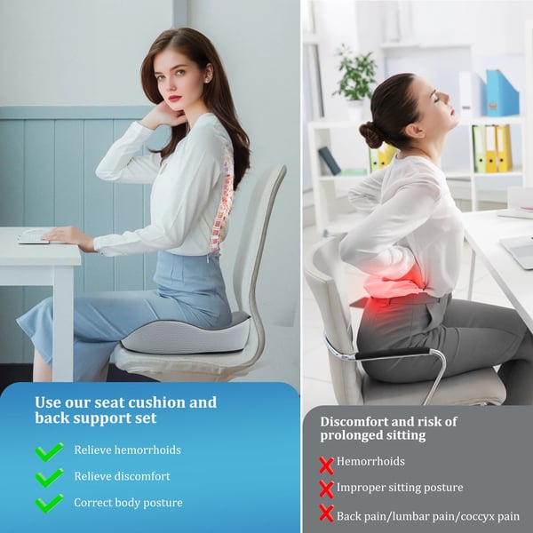 Tuolipatja, ergonominen muistivaahto, lannerangan tuki,musta