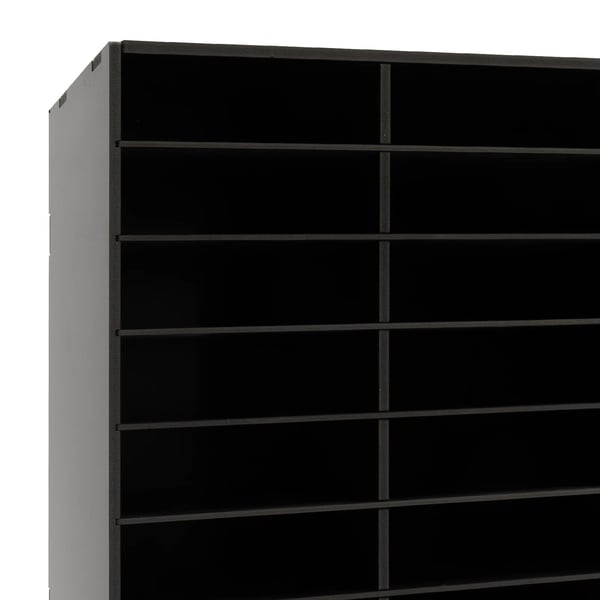 Desktop Filorganisator, 24/36 rummelige rum, robust PVC-ramme, moderne design