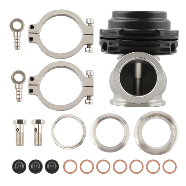 Ekstern Wastegate, 38mm Flange Diameter, 1.8 kg Vægt, 26mm Længde, 4 Cylinder Kompatibilitet, 1.0-3.0L Slagvolumenområde