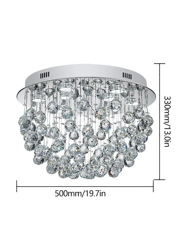 Loftlampe, Krystal Design, Indendørs Brug,HG-HSYXF-4739-EU