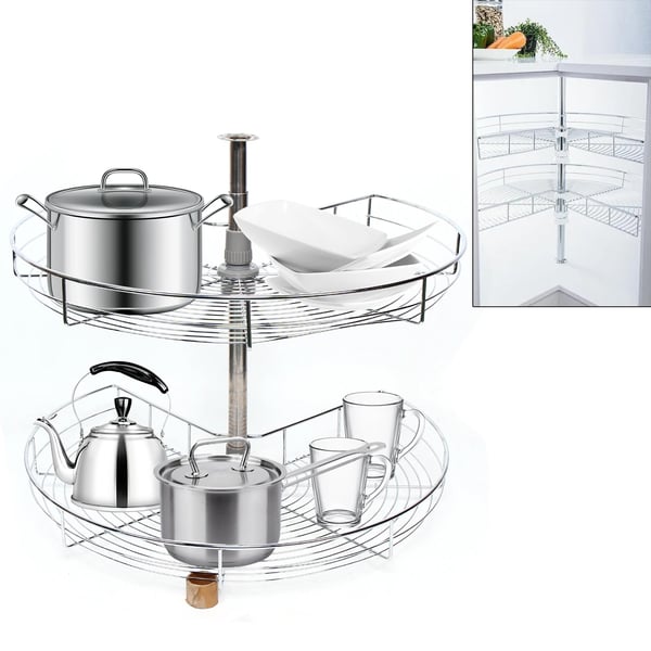 Hjørneorganisator, 270° roterende, dobbeltlagsdesign