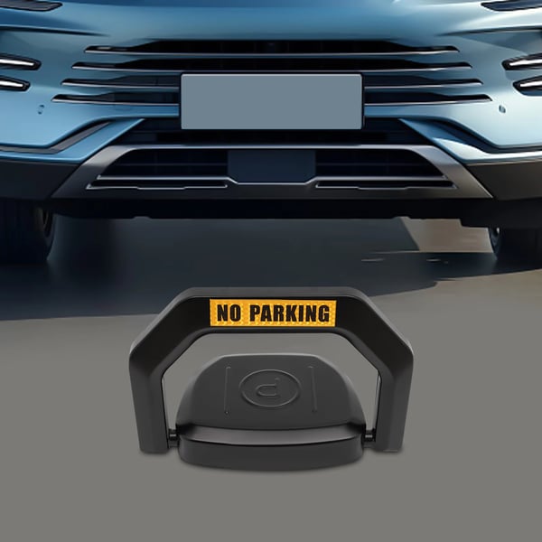 Parkeringslås, Intelligent Alarm System, IP67 Vandtæt,sort