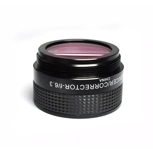 Celestron f/6.3 Reducer/Korrigerer, Bredvinkel Udsigt, 60% Hurtigere Eksponeringer, Skarphed fra Kant til Kant