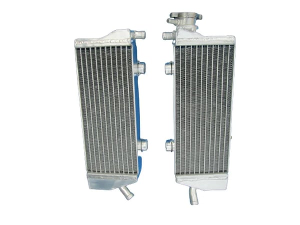Radiator, aluminiumkonstruktion, let design, forbedret køleeffektivitet, nem installation