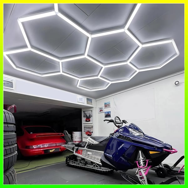 Workshop Lys, Energi Effektiv, Høj Lumen Udgivelse,8-hex kit