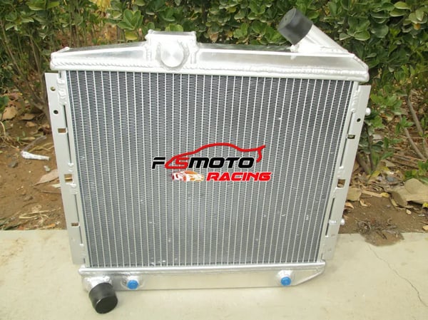 Radiator, Aluminium Materiale, Kerne Størrelse 310mm x 388mm x 50mm, Indløbs/Udløbs Diameter Φ32mm, Kompatibilitet for RENAULT 5 SUPER 5/R5