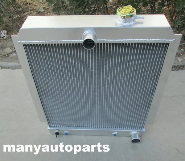 Chevy Truck Radiator, 56mm Størrelse, Kompatibel med 1948-1954 Modeller