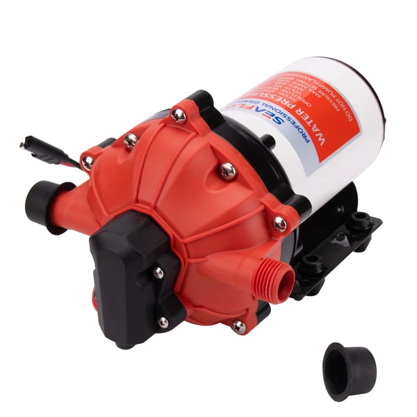 Membran Vandpumpe, 5,0 GPM Flow Rate, 60 PSI Tryk,HVID