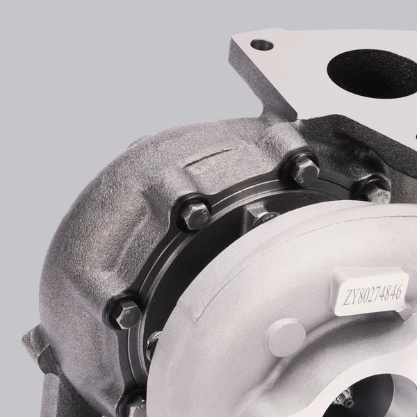 Turbocharger, olieafkøling, 158 hk