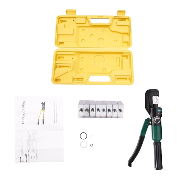 Hydrauliske Crimping Tænger, Holdbar Konstruktion, Alsidige Crimping Muligheder,sort