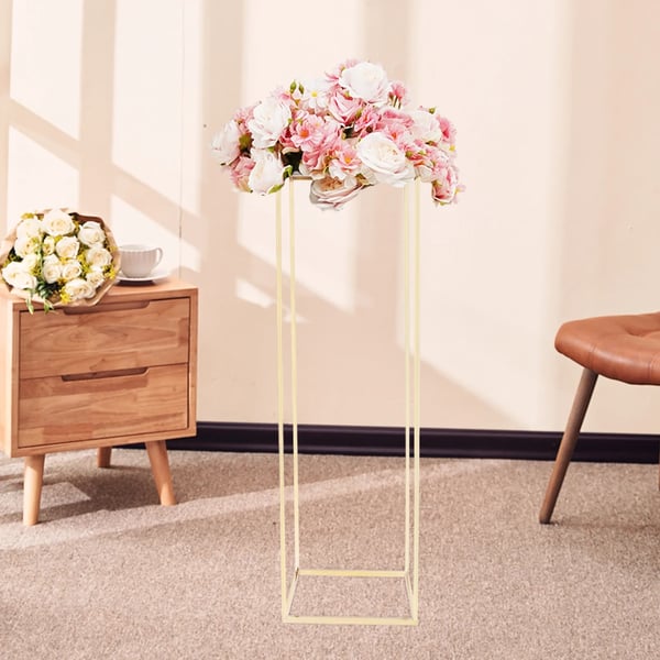 Blomsterställ, Elegant Design, Stabil Stöd,Guld