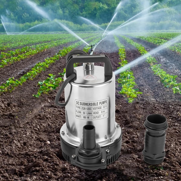 Undervandspumpe, DC 12V Spænding, 160W Effekt, 3000rpm Hastighed, 8m Løftehøjde, 50L Flow Rate