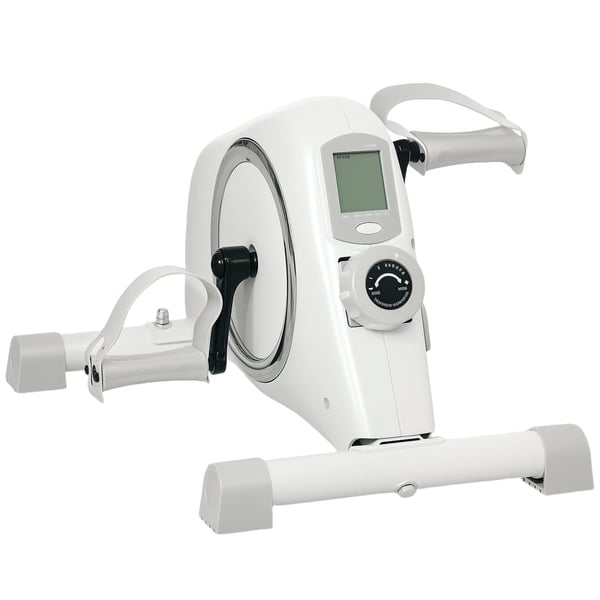 SPORTNOW Statisk Pedaler, Magnetisk Modstand, 8 Justerbare Niveauer,HVID