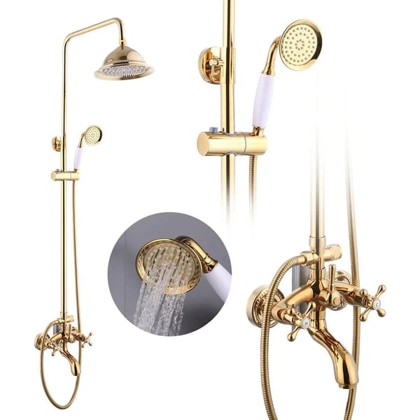 Guld Bruser Sæt, Moderne Design, 3 Spray Tilstande,Gylden