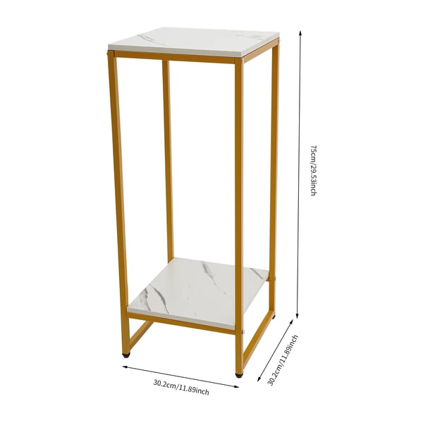 Blomsterstand, Multi-Niveau Design, Moderne Æstetik,Guld