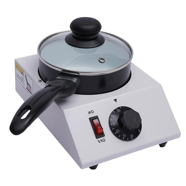 Chokolade Smeltetank, Non-Stick Gryde, Justerbar Opvarmning,HVID