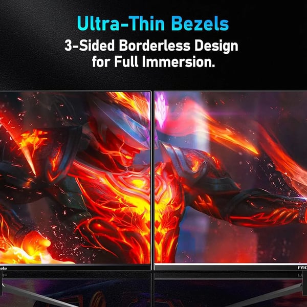 Gaming Monitor, 180Hz Opdateringsfrekvens, IPS Skærm,FY24FHR, EU Stik