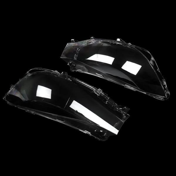 Hovedlampe Linse Dæksel, Holdbart ABS, Skræddersyet Pasform,2PCS