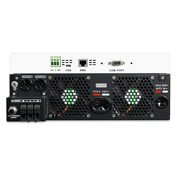Hybrid inverter, dual AC-udgang, smart enhedskapabilitet,220-240V, 48V, 6200w-48v nuværende