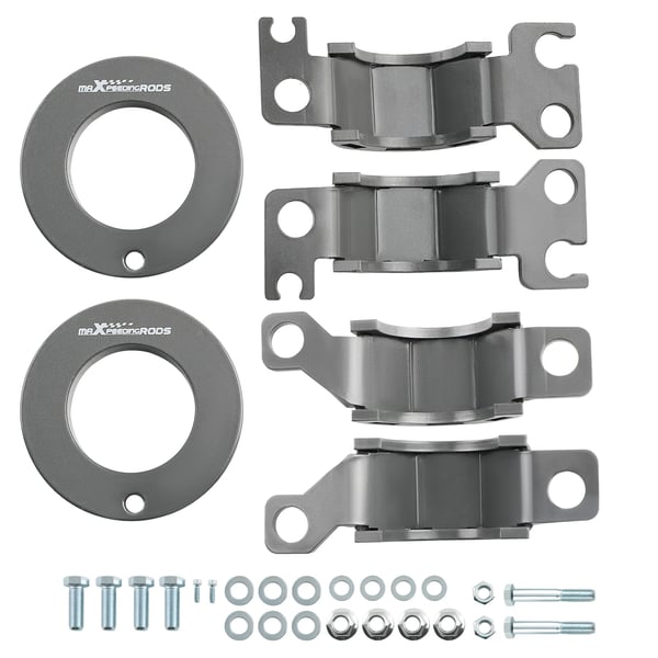 Level Lift Kit, Front 2 tommer, Bag 2 tommer, Til Jeep Cherokee KL, Vægt 3150 g, Dimensioner 17,0 cm x 17,0 cm