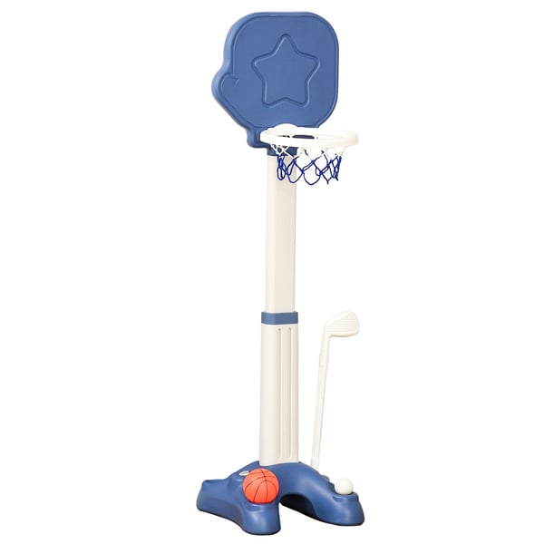 Basketballkurv, Justerbar Højde, 2 i 1 Design