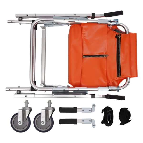 Trappbår, Fällbar Design, Hög Lastkapacitet,Orange