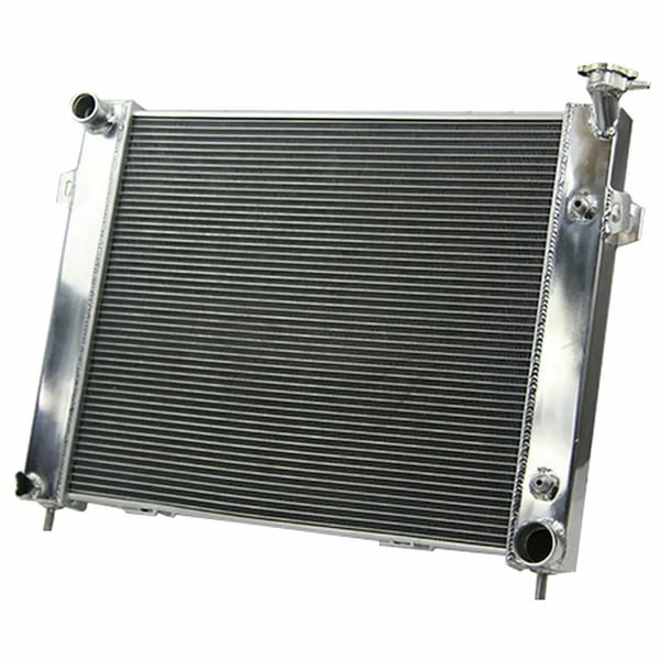 Aluminiumradiator, 2-rækkers konfiguration, høj kølekapacitet