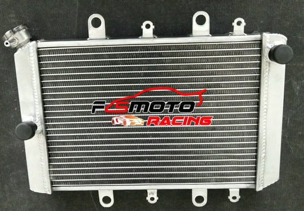 Radiator, Aluminium, Forbedret Køleeffektivitet, Passer til Yamaha Grizzly/Kodiak 700 EPS, Letvægtsdesign, Holdbar Konstruktion