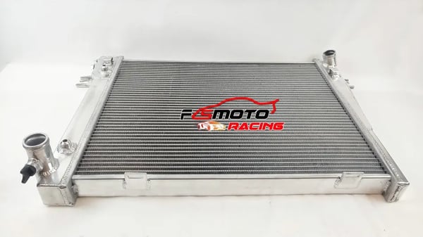 Aluminiumkøler, legeret aluminium, 23 x 14 x 2 tommer, passer til kompakt sedan E30, frontplacering, høj-effektiv køling