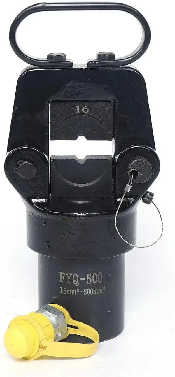 Hydraulisk Crimper, 15 Tons Kraft, Bærbar Design,Gul