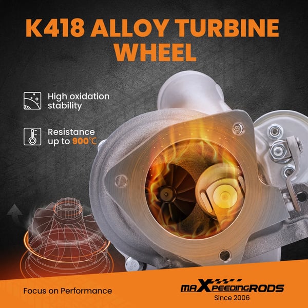 Turbocharger, 128/135/147 kw, Passer til Mini Cooper S R55 R56 R57 R58 R59, Vægt 3,5 kg, Dimensioner 27 mm x 25 mm x 23 mm, Journal Bearing Type