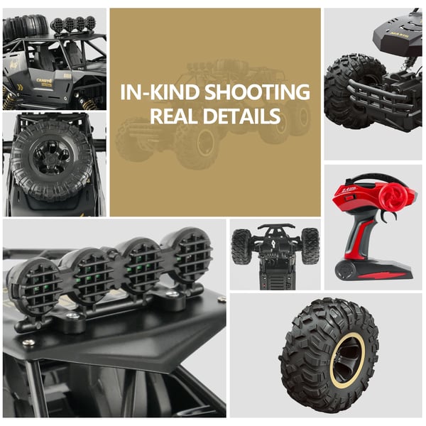 RC-auto, Maasto-ominaisuudet, Kauko-ohjaus,4 Pyörää