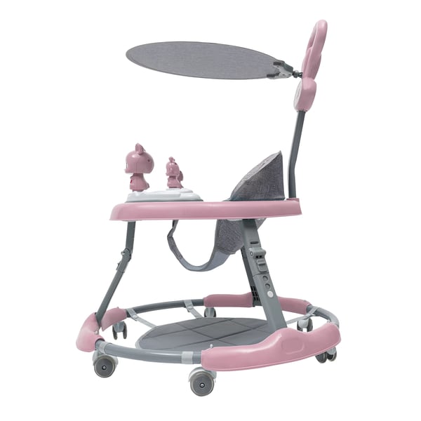 Baby Walker, Justerbar Højde, Musik og Lysfunktioner,Pink
