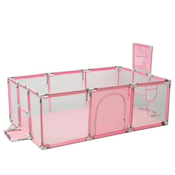 Babylegetøj, blødt materiale, sikkerhedsbarriere, indendørs brug,pink