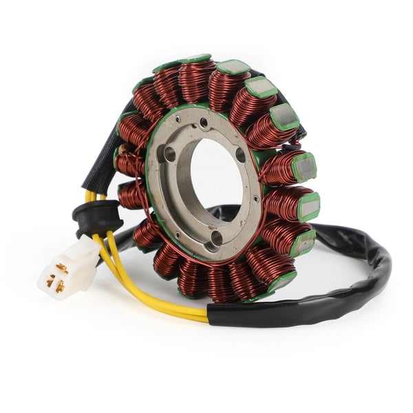 Magneto Spole Stator, Høj kvalitet ledende materiale, Standard dimensioner, Suzuki kompatibilitet, Forbedret elektrisk pålidelighed