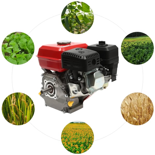 Gasdriven motor, 7,5 hk, 212 cc luftkylsystem,7,5 hk
