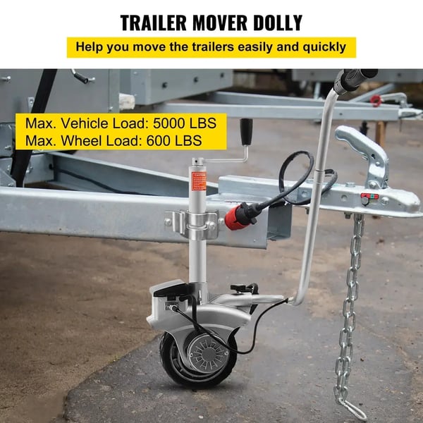 Moottoroitu ohjauspyörä, 5000 lbs kuormakapasiteetti, 12V / 350W moottori