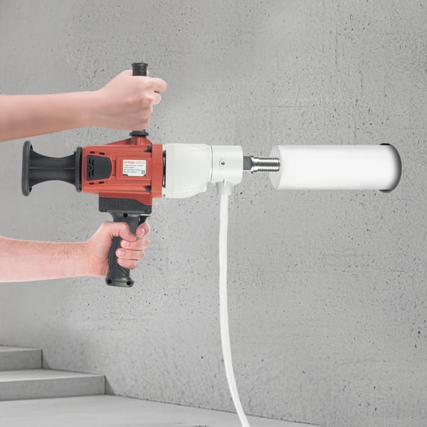 Trycksprayfärgsbehållare, 2200W motor, roterande hammare,grå