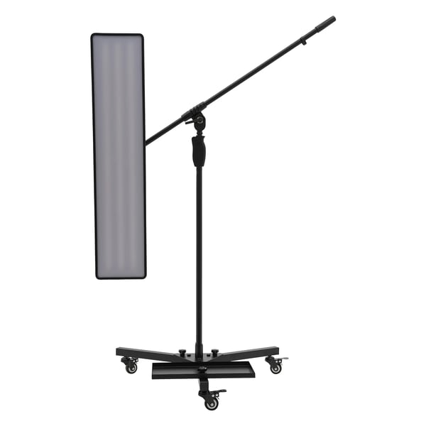 Bilreparationslampe, Justerbar Holder, LED Lyskilde,sort