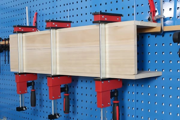 Parallel F Klemmer, 700 kg Klemkraft, Holdbart Kulstofstål,400mm