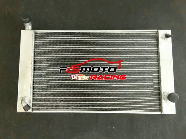 Aluminiumkøler, Kompatibel med SAAB 97 Sonett II/III, Motorstørrelse: 0,8L/1,5L/1,7L, Fremstillet til 1967-1974, Frontplacering