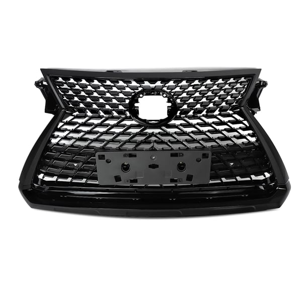 Front Gitter Lexus RX350 RX450h, Sport Stil, Holdbar ABS Plastik, Blank Sort