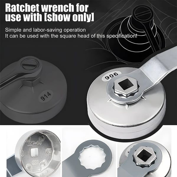 Podofo Socket Sæt, 15-Delt Kit, Holdbart Aluminium, Ergonomisk Design