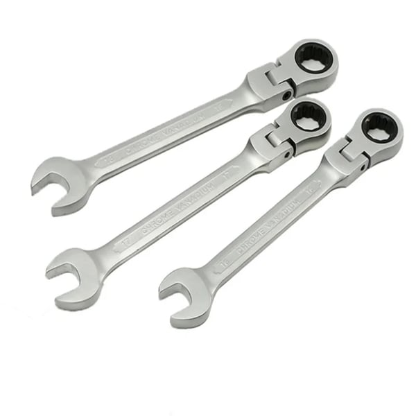 Fælles Ratchenøglesæt, Materiale: Krom-Vanadium Stål, Dimensioner: 6mm til 32mm, Værktøjsantal: 22 Stykker, Type: Fælles Ratchenøglesæt