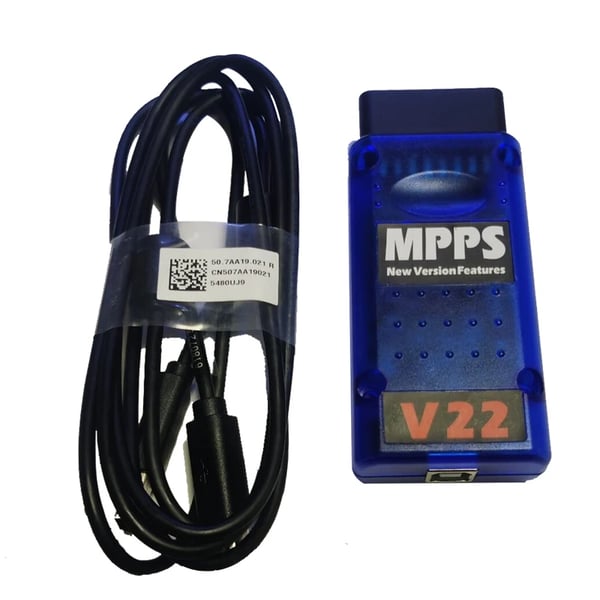 ECU Programmeringsværktøj, Hardwareversion MPPS V22, Softwareversion MPPS V22.2.3.5, Vægt 0.2 kg, Drifts spænding 12V