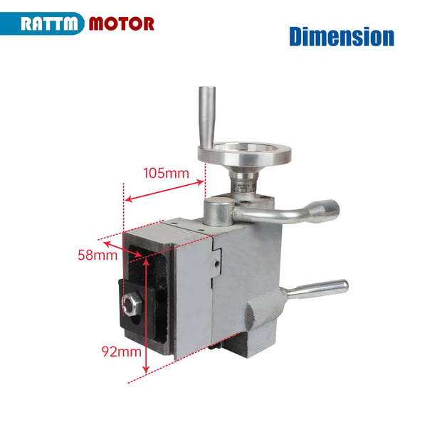 Svingakselkit, kompatibelt med WM210V, CD210V, MX-210V mini drejebænke